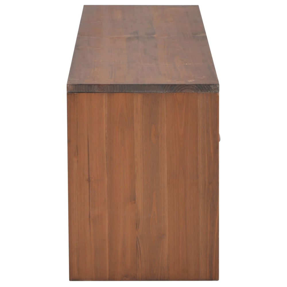 Tv-meubel met 4 lades 120x30x40 cm massief vurenhout MeubelReus