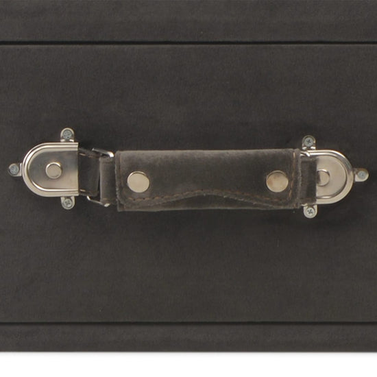 Salontafel 80x40x46 cm fluweel grijs MeubelReus