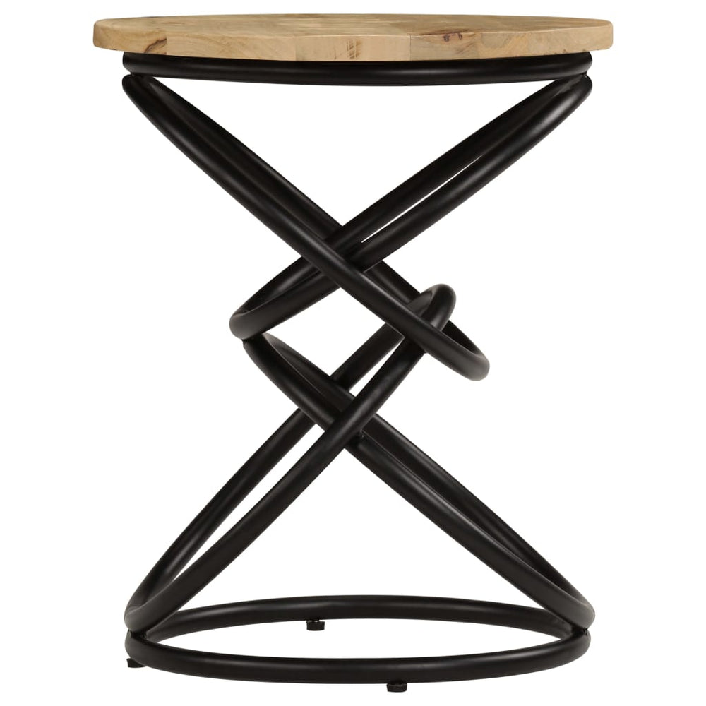 Bijzettafel 40x50 cm massief mangohout MeubelReus