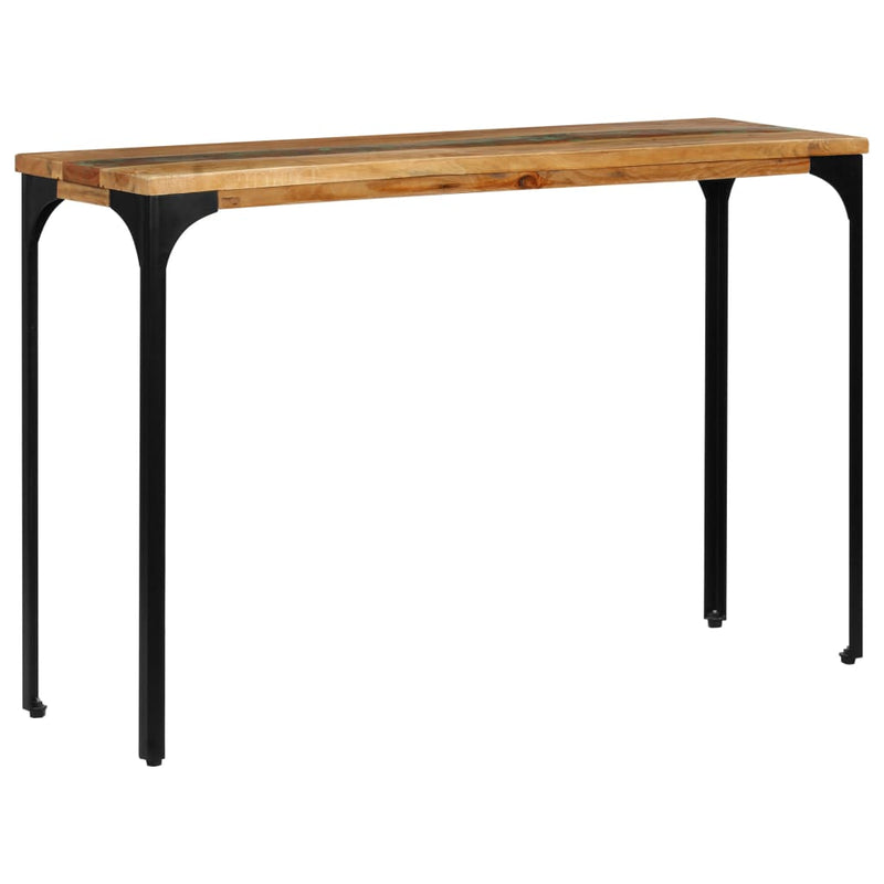 Wandtafel 120x35x76 cm massief gerecycled hout MeubelReus