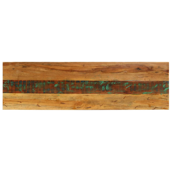 Wandtafel 120x35x76 cm massief gerecycled hout MeubelReus