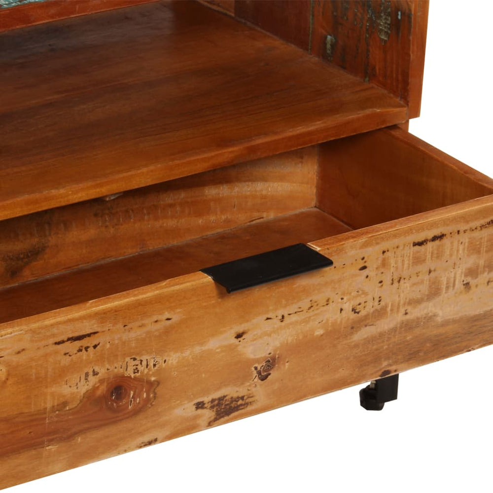 Tv-meubel 118x35x45 cm massief gerecycled hout MeubelReus