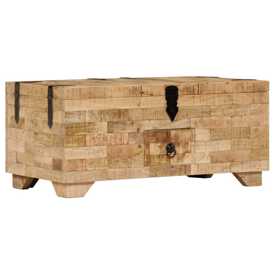 Salontafel 80x40x35 cm massief mangohout MeubelReus