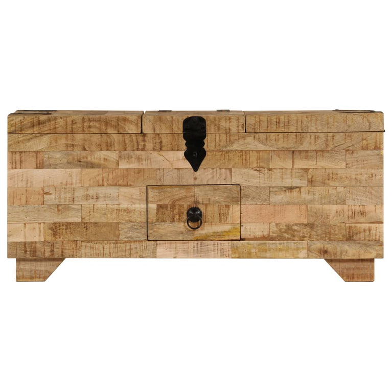 Salontafel 80x40x35 cm massief mangohout MeubelReus
