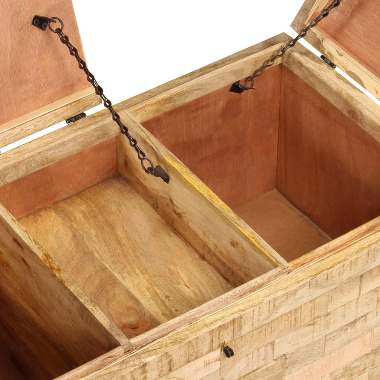 Salontafel 80x40x35 cm massief mangohout MeubelReus