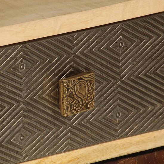 Tv-meubel 120x30x40 cm massief mangohout MeubelReus