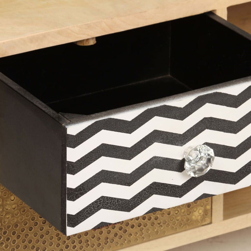 Tv-meubel 120x30x40 cm massief mangohout MeubelReus
