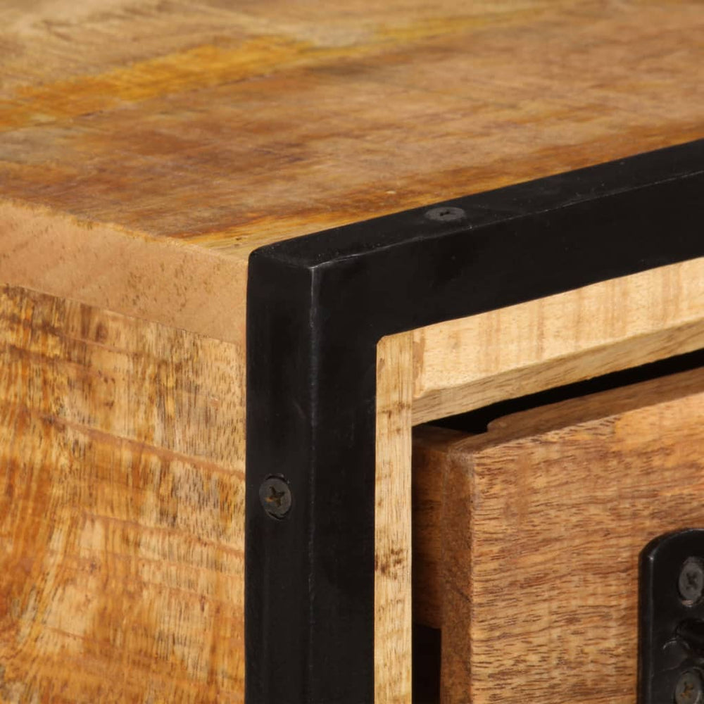 Tv-meubel met lades 120x30x40 cm massief mangohout MeubelReus