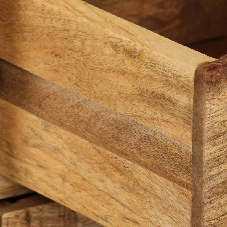 Tv-meubel met lades 120x30x40 cm massief mangohout MeubelReus