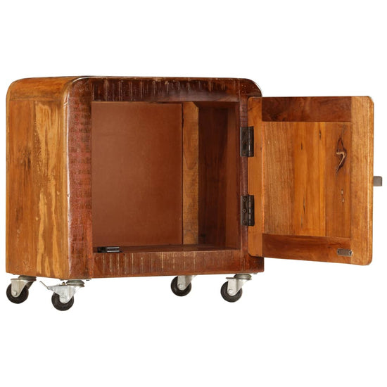 Nachtkastje 50x30x50 cm massief gerecycled hout MeubelReus
