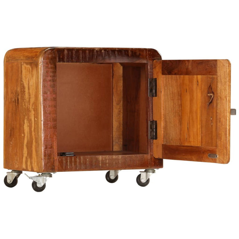Nachtkastje 50x30x50 cm massief gerecycled hout MeubelReus