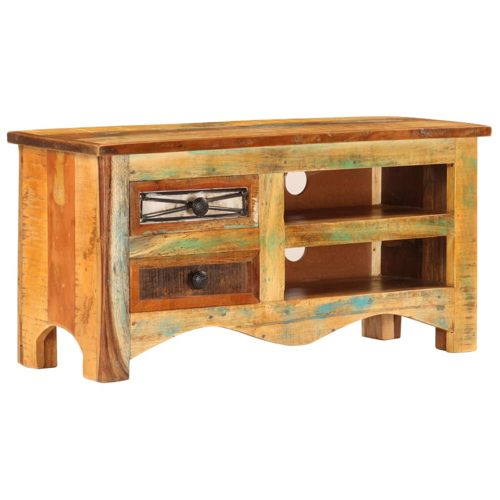Tv-meubel 80x30x40 cm massief gerecycled hout MeubelReus