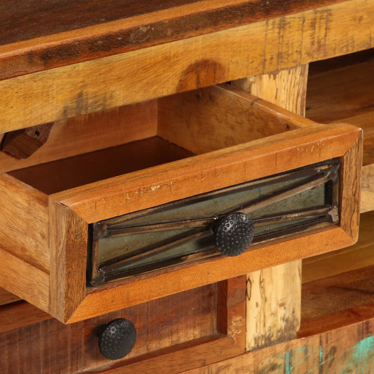 Tv-meubel 80x30x40 cm massief gerecycled hout MeubelReus