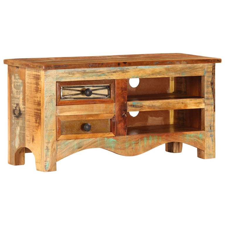 Tv-meubel 80x30x40 cm massief gerecycled hout MeubelReus