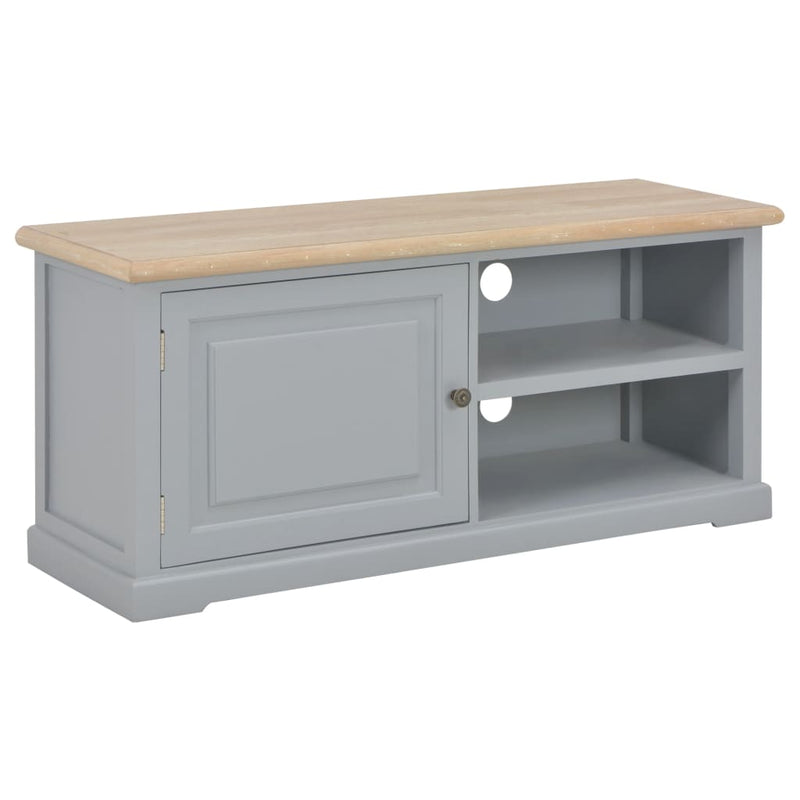 Tv-meubel 90x30x40 cm hout grijs MeubelReus