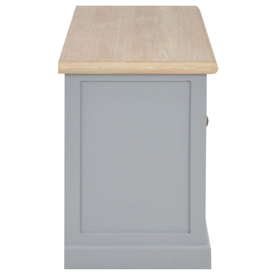 Tv-meubel 90x30x40 cm hout grijs MeubelReus