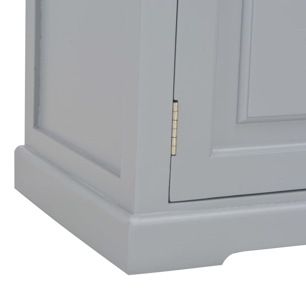 Tv-meubel 90x30x40 cm hout grijs MeubelReus
