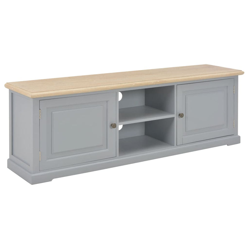 Tv-meubel 120x30x40 cm hout grijs MeubelReus