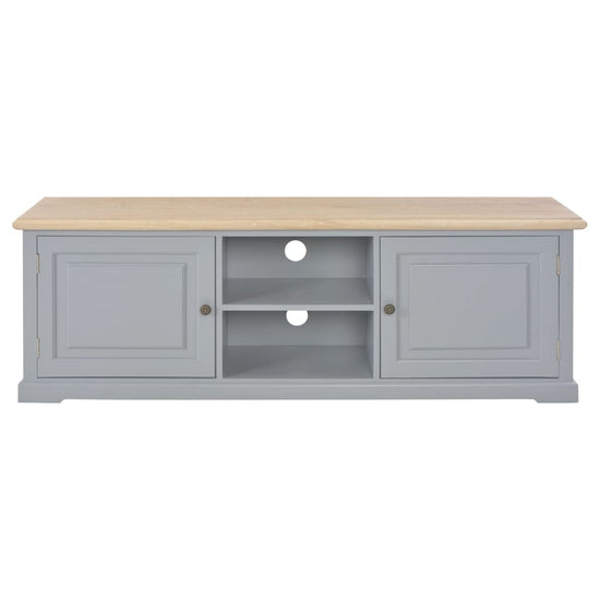 Tv-meubel 120x30x40 cm hout grijs MeubelReus