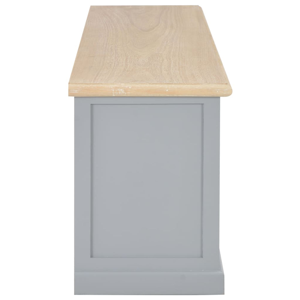 Tv-meubel 120x30x40 cm hout grijs MeubelReus