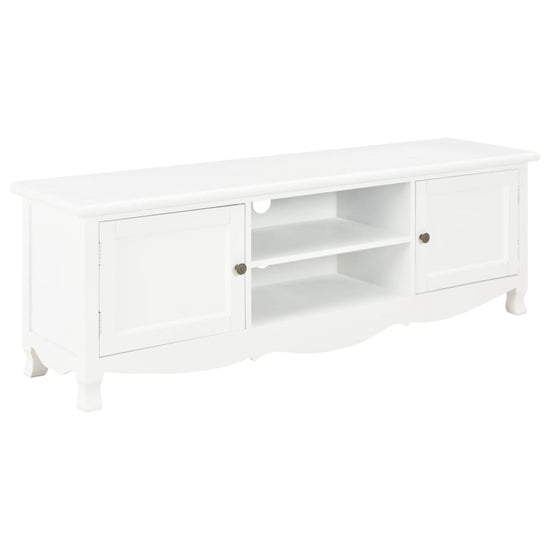 Tv-meubel 120x30x40 cm hout wit MeubelReus