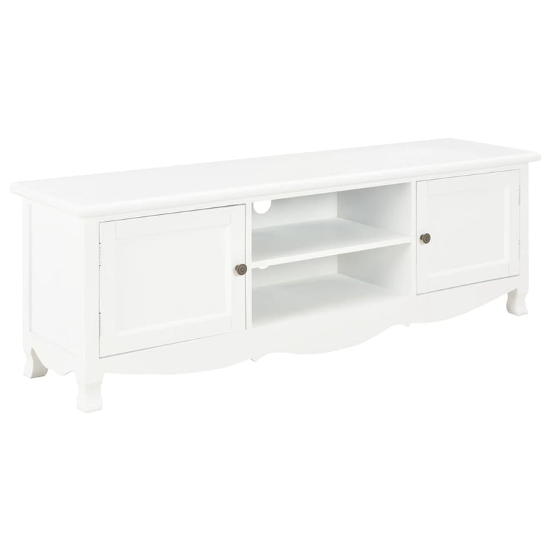 Tv-meubel 120x30x40 cm hout wit MeubelReus