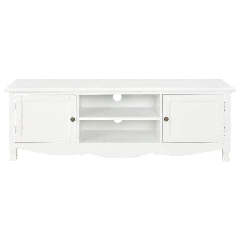 Tv-meubel 120x30x40 cm hout wit MeubelReus