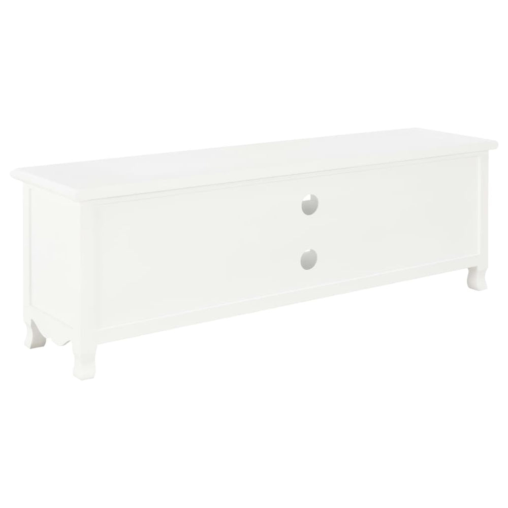 Tv-meubel 120x30x40 cm hout wit MeubelReus