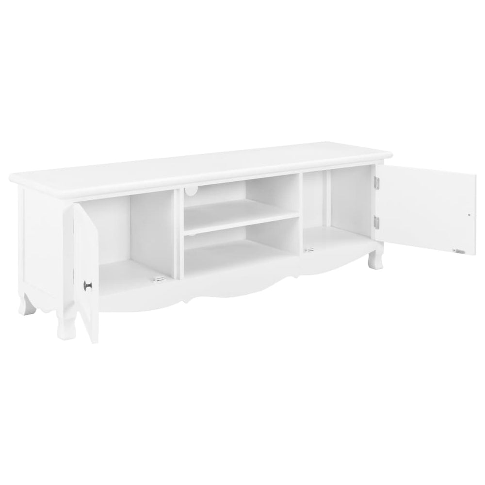 Tv-meubel 120x30x40 cm hout wit MeubelReus