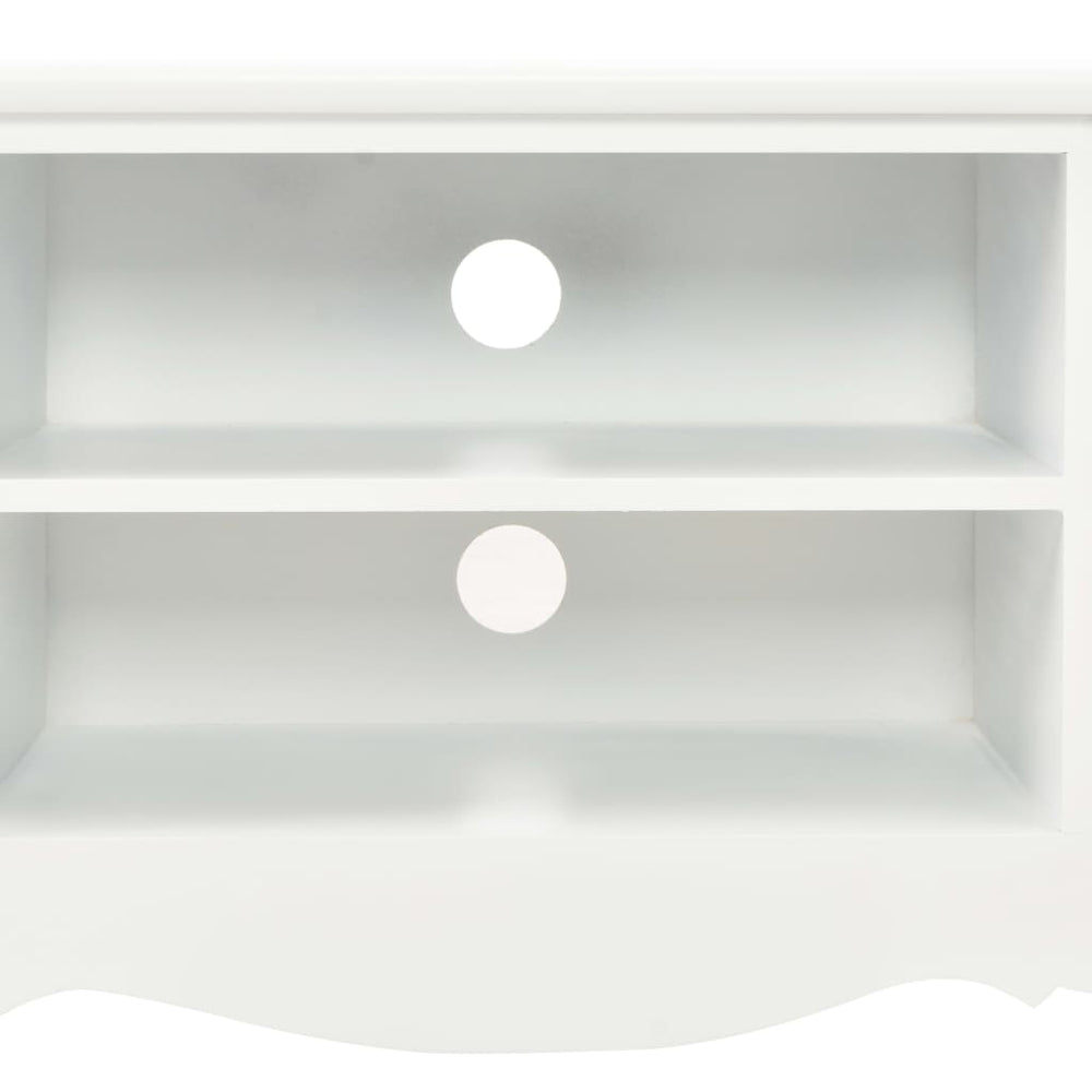 Tv-meubel 120x30x40 cm hout wit MeubelReus