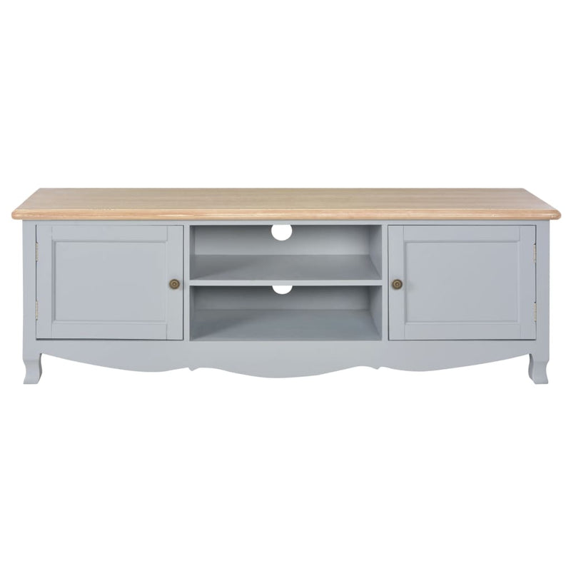 Tv-meubel 120x30x40 cm hout grijs MeubelReus