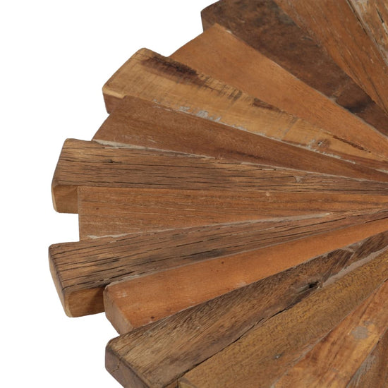 Salontafels 2 st massief gerecycled hout MeubelReus