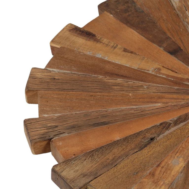 Salontafels 2 st massief gerecycled hout MeubelReus
