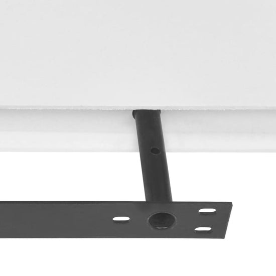 Wandplanken 4 st 60 cm wit MeubelReus