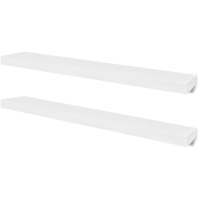Wandplanken 4 st 100 cm wit MeubelReus