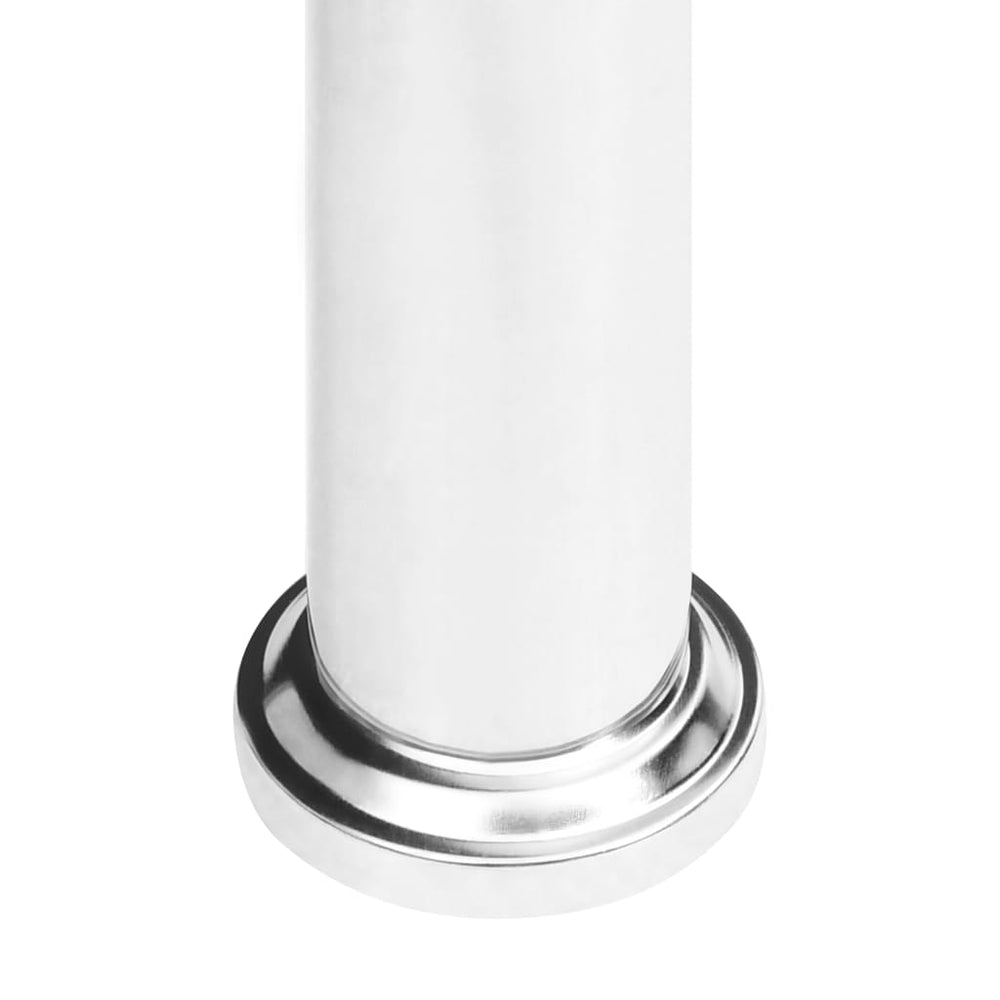 Bijzettafel 45x50x45 cm gehard glas zwart MeubelReus