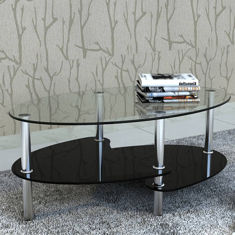 Salontafel met exclusief ontwerp zwart MeubelReus