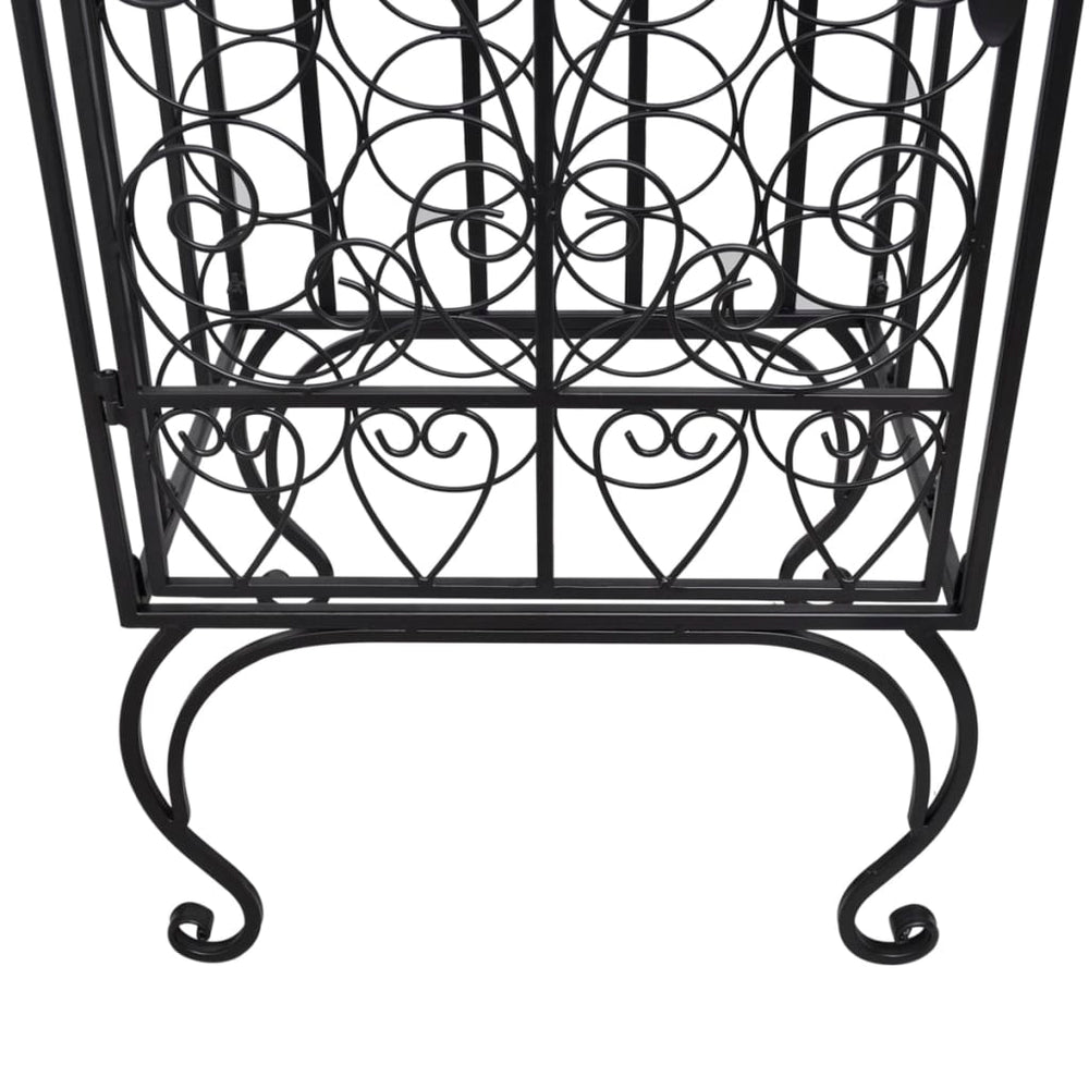 Wijnrek voor 28 flessen metaal MeubelReus