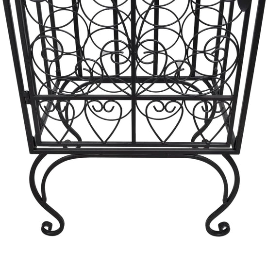 Wijnrek voor 28 flessen metaal MeubelReus