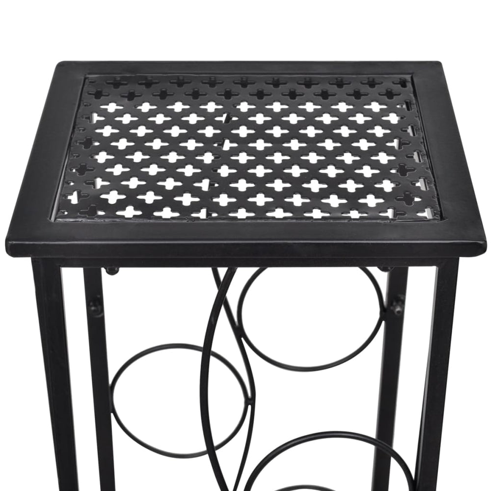 Wijnrek voor 8 flessen metaal MeubelReus