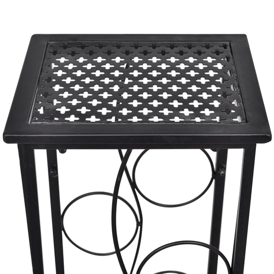 Wijnrek voor 8 flessen metaal MeubelReus