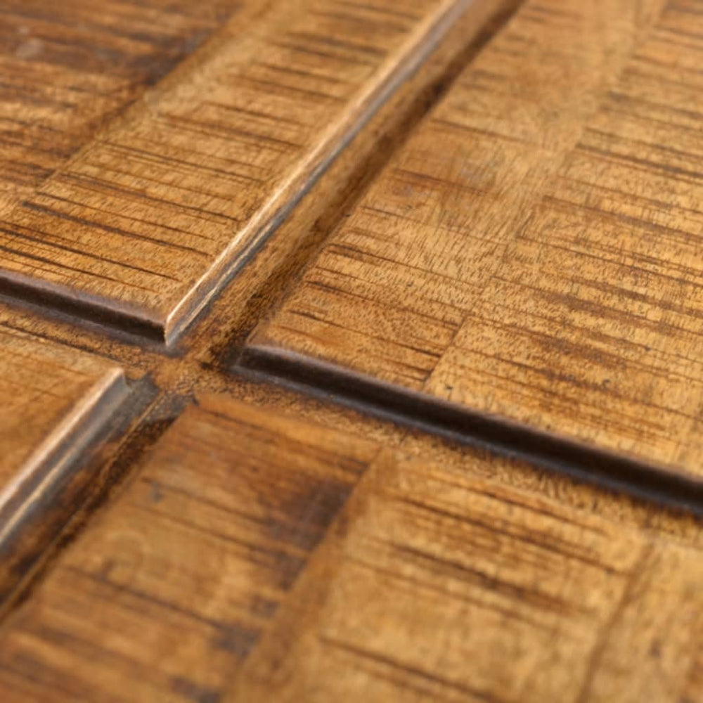 Salontafel vierkant massief mangohout bruin MeubelReus