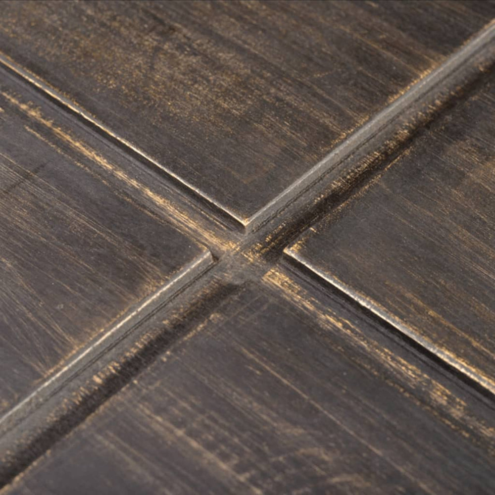 Salontafel vierkant massief mangohout donkerbruin MeubelReus
