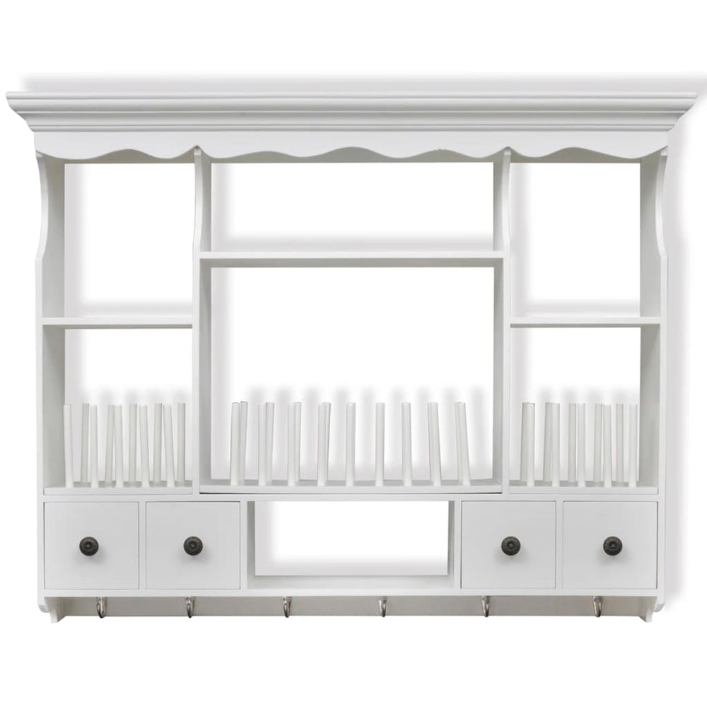 Keukenwandkast hout wit MeubelReus