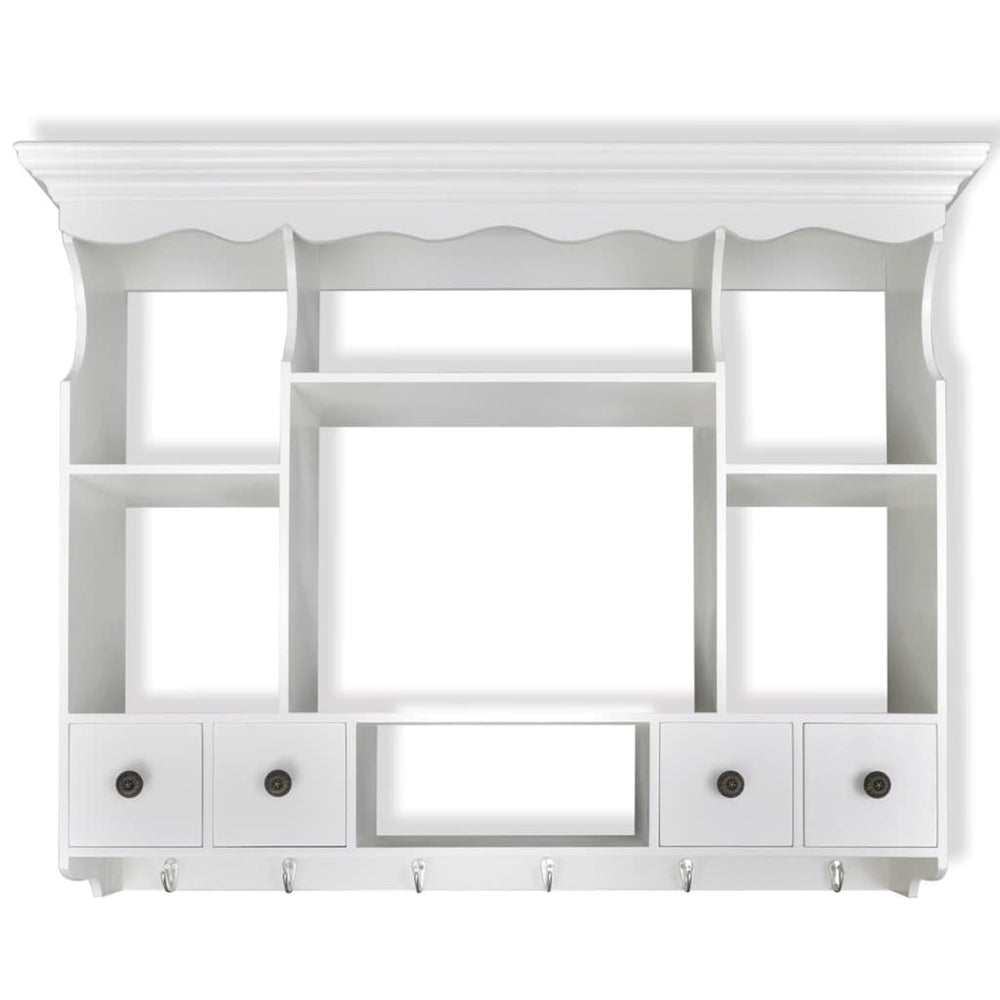 Keukenwandkast hout wit MeubelReus