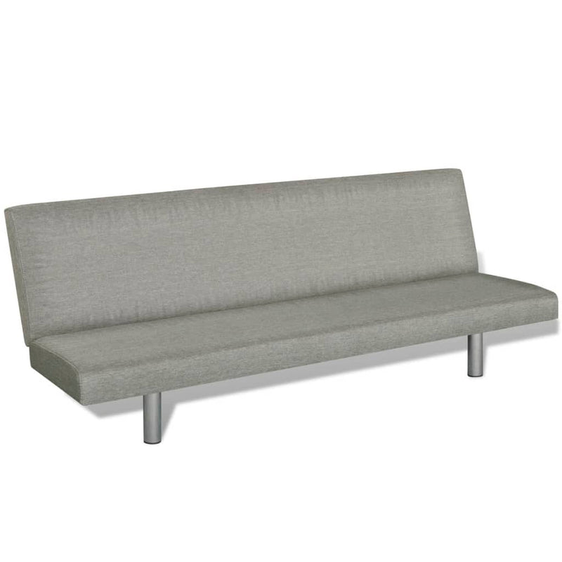 Slaapbank polyester grijs MeubelReus