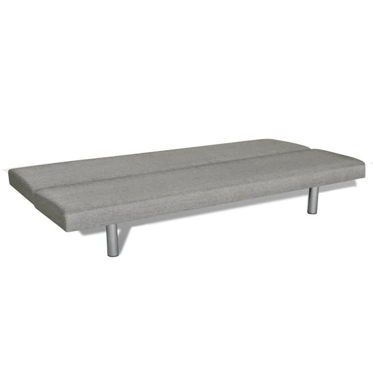 Slaapbank polyester grijs MeubelReus