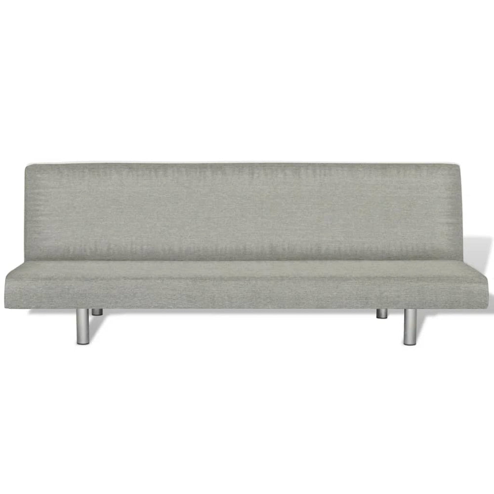 Slaapbank polyester grijs MeubelReus