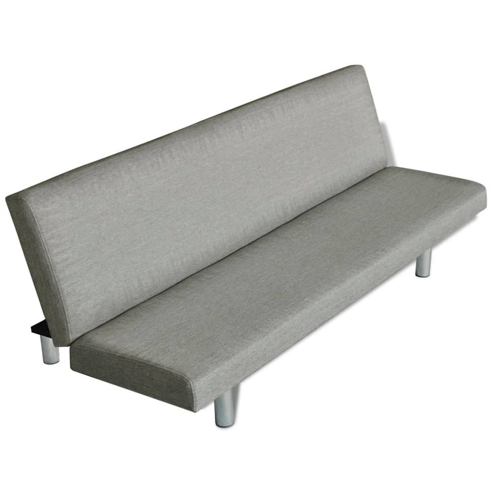 Slaapbank polyester grijs MeubelReus