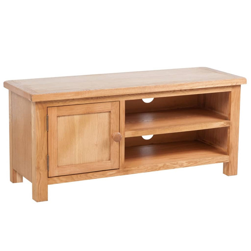 Tv-meubel 103x36x46 cm massief eikenhout MeubelReus